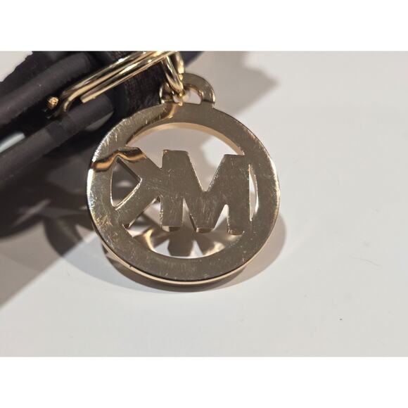 Michael Kors MK Logo Brown Belt Bag/Fanny Pack W Brown & Beige Strap Size L/XL - Picture 7 of 7